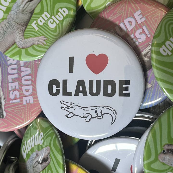 The Spooky Haus - Wholesale Lapel Pin/Button - Claude Buttons1