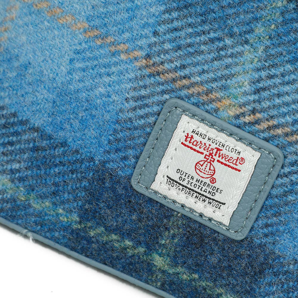 Strathurie - Wholesale Backpack - Women's - Harris Tweed Skye Blue Shoulder Bag 71134