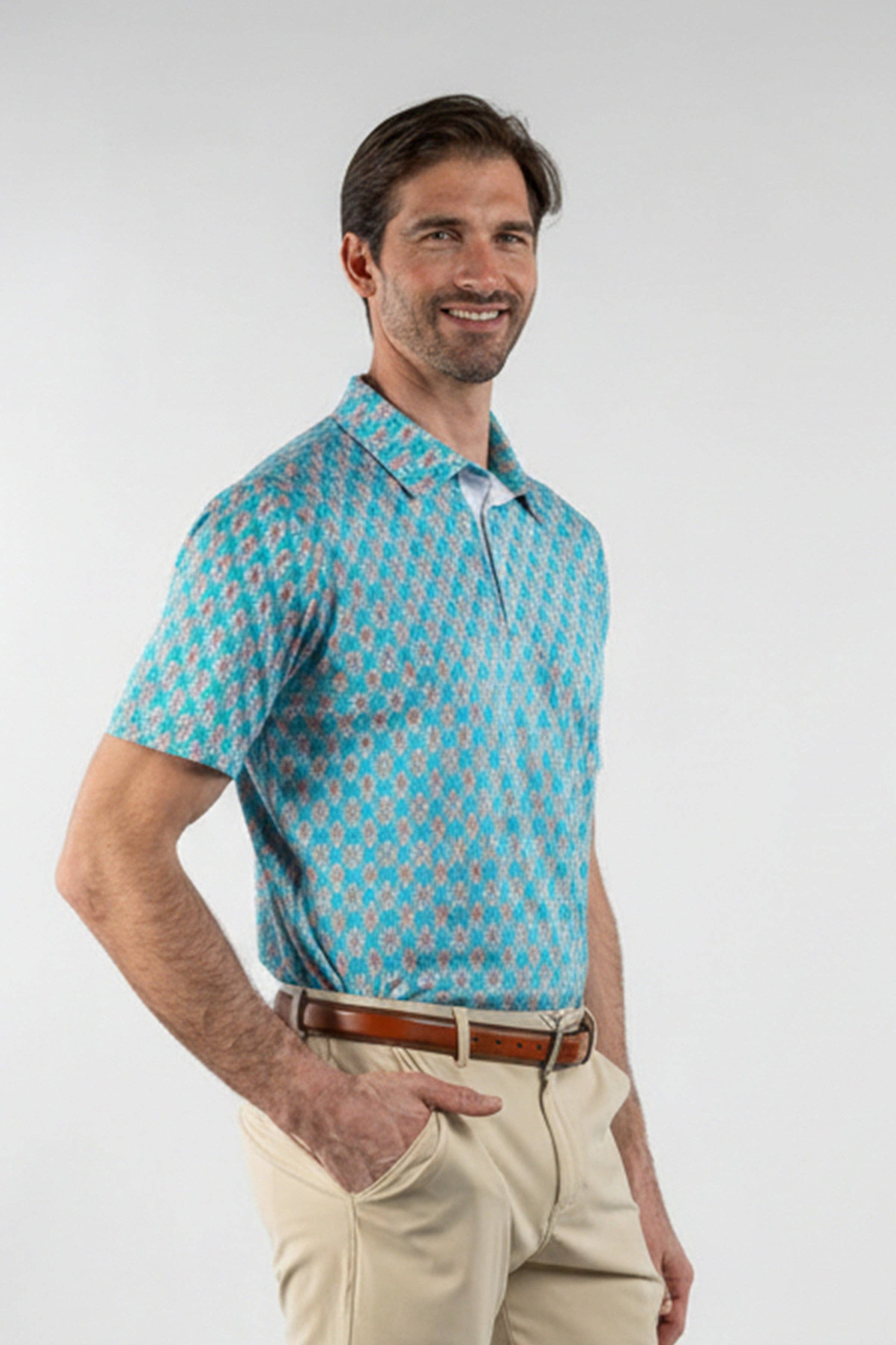 Scales Gear - Vendita all'ingrosso Polo - Uomo - Polo a righe marine1