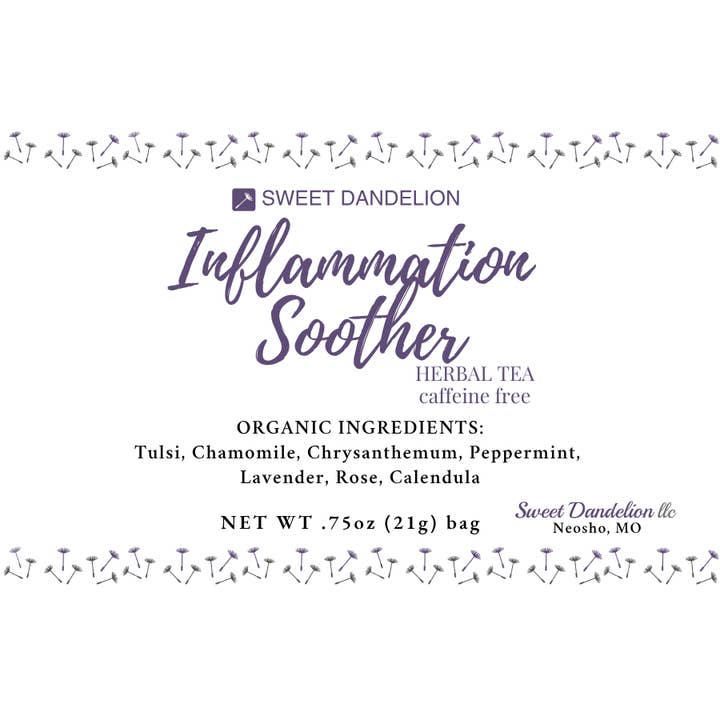 Inflammation Soother for wholesale by Sweet Dandelion, llc