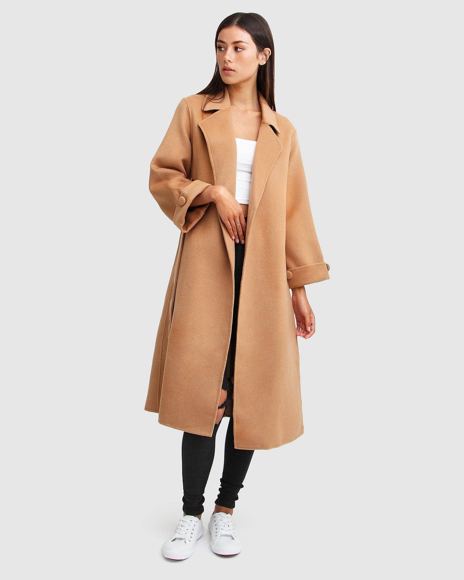 belle & bloom - Wholesale Coat - Women's - Stay Wild Oversized Wool Coat4