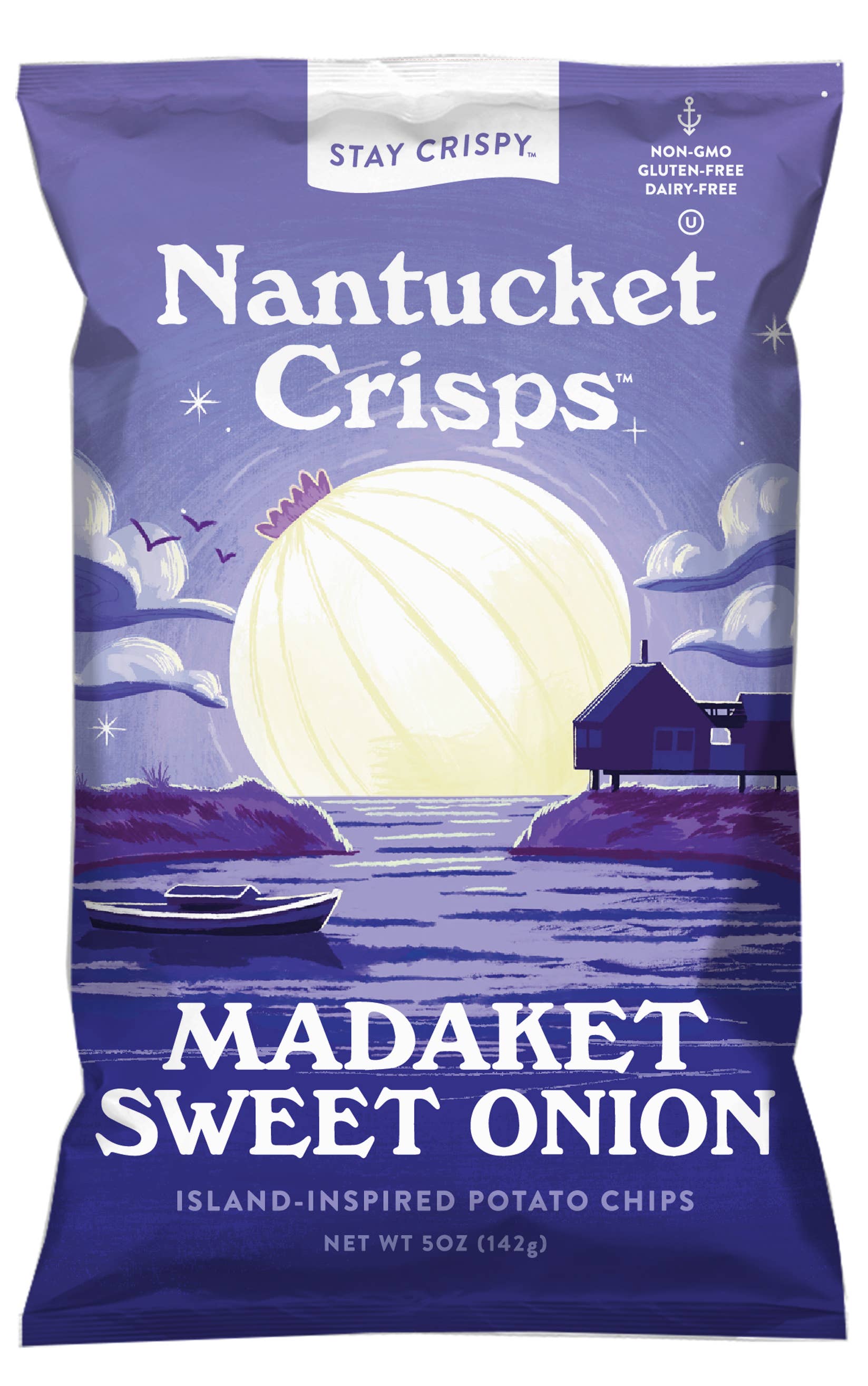 Nantucket Crisps - Wholesale Chips - Madaket Sweet Onion 5oz
