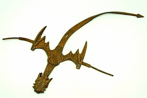 Fantasy Gifts - Vente Fidget/jouet anti-stress – enfant - Dragon brun à main1