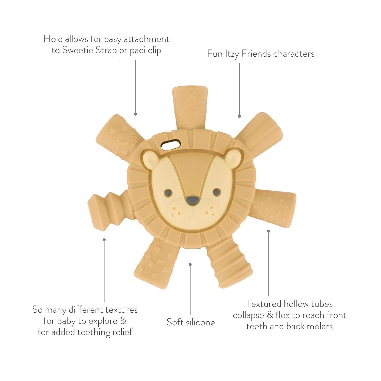 Itzy Ritzy - Wholesale Teether (Not Clip-On) - Baby - Ritzy Teether™ Baby Molar Teether18