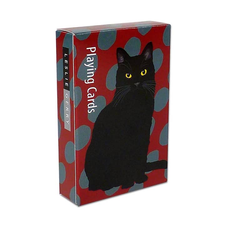 Carta de Baralho Gato Preto por atacado de Leslie Gerry