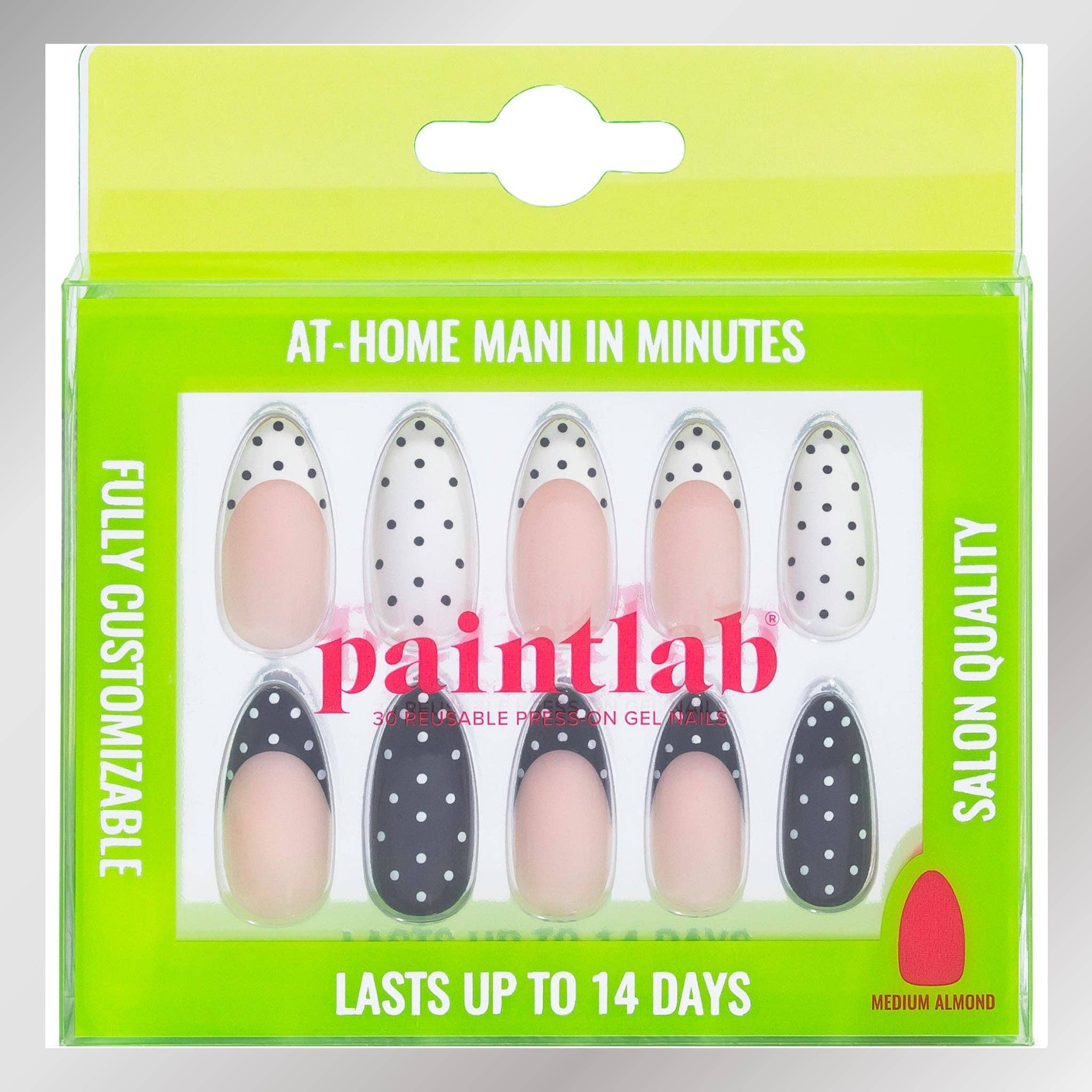 PaintLab - Wholesale Press-On/Fake Nails - Polka Dot Couture Press-on Nails3