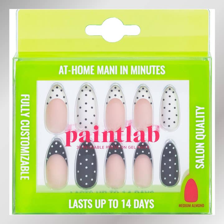 PaintLab - Wholesale Press-On/Fake Nails - Polka Dot Couture Press-on Nails3