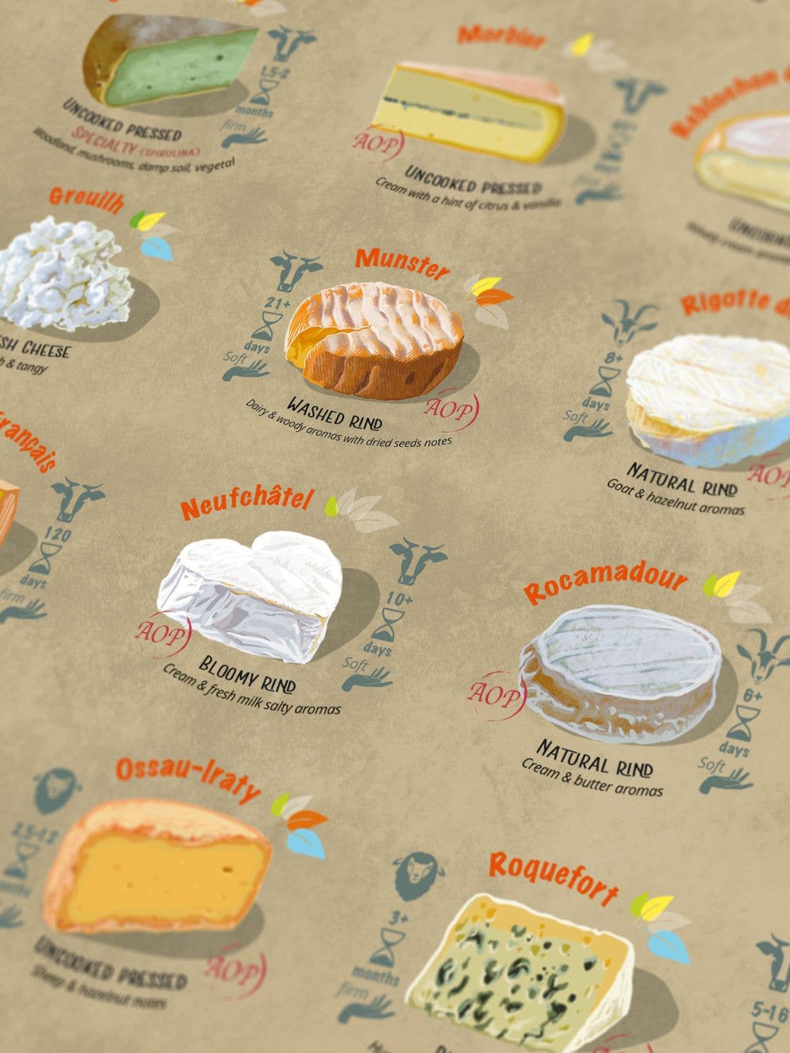 Water & Wines - Wholesale Puzzle - Adult - Cheese Puzzle - France4