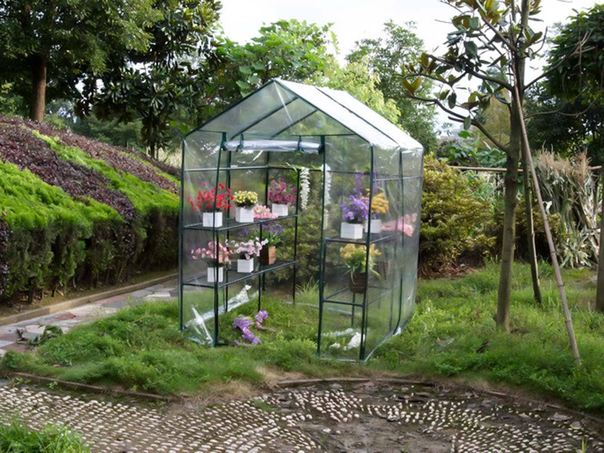 JARDIN Y NATURA OUTDOOR & GARDEN PRODUCTS SL - Wholesale Outdoor Ornament/Decor - XL greenhouse with 4 PVC shelves - BIGXL1