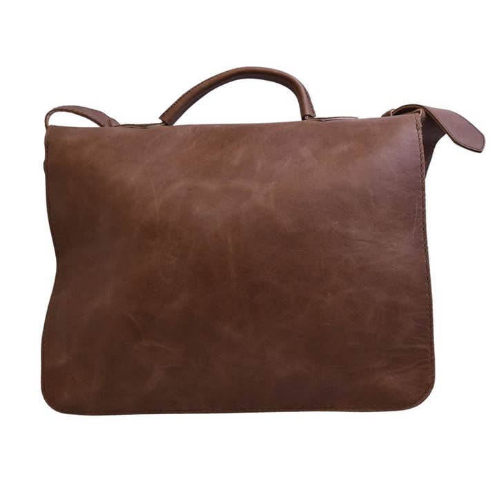 Lazarus Artisan Goods - Wholesale Briefcase - Unisex - Don Javier Briefcase | Leather Bag | Artisan Made | Ethical13