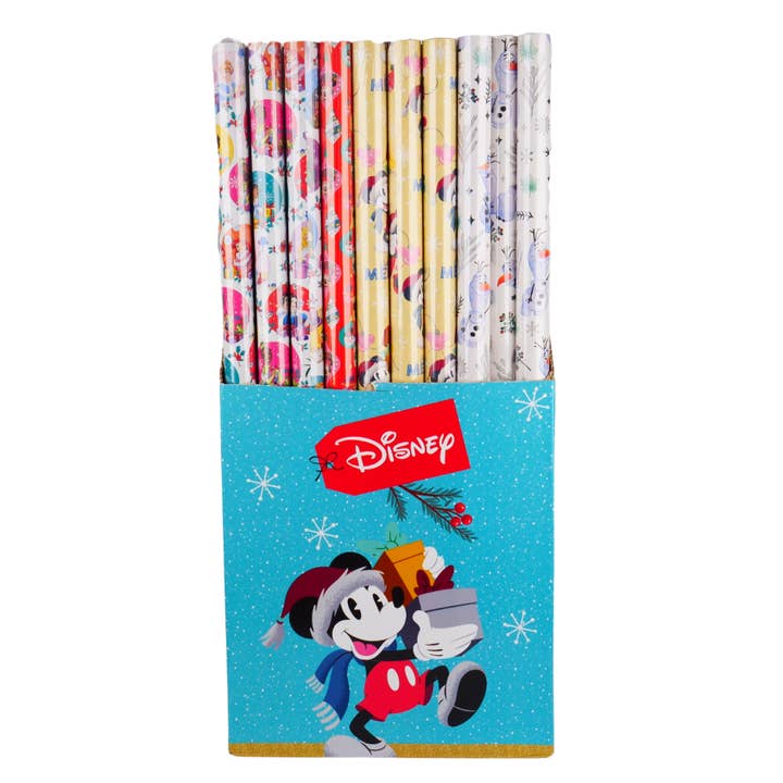 Christmas Inspirations - Vendita all'ingrosso Espositore per rivenditori - Espositore in carta da regalo Disney Mix