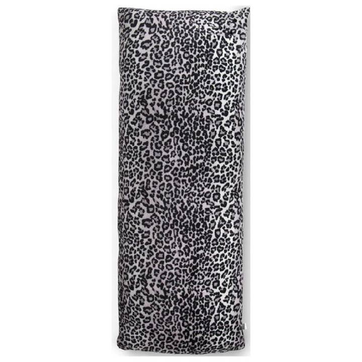 TADPOLES PILLOWS - BODY PILLOW SNOW LEOPARD PRINT for wholesale by Jam'n Products