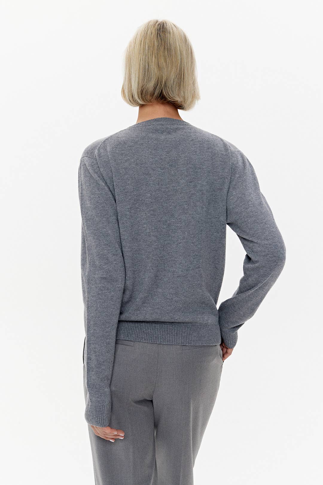 CAPSULE by Agnė Gilytė - Wholesale Knit Sweater - Women's - Sweater 'COPENHAGEN' | merino & cashmere blend in morning mi4