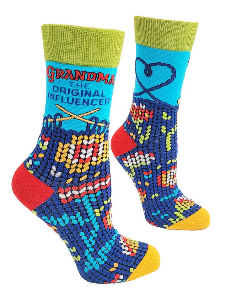 Calcetines de Mujer "Abuela, la Influencer Original" para venta al por mayor de Fabdaz