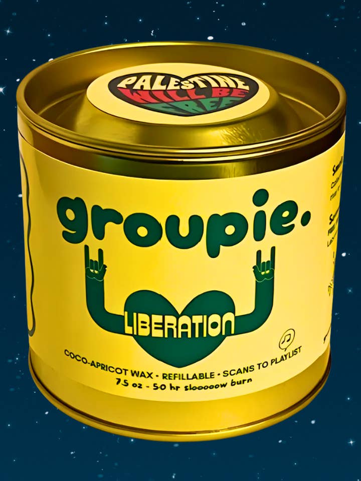 Liberation Playlist Candle 🍉 for wholesale by groupie candles
