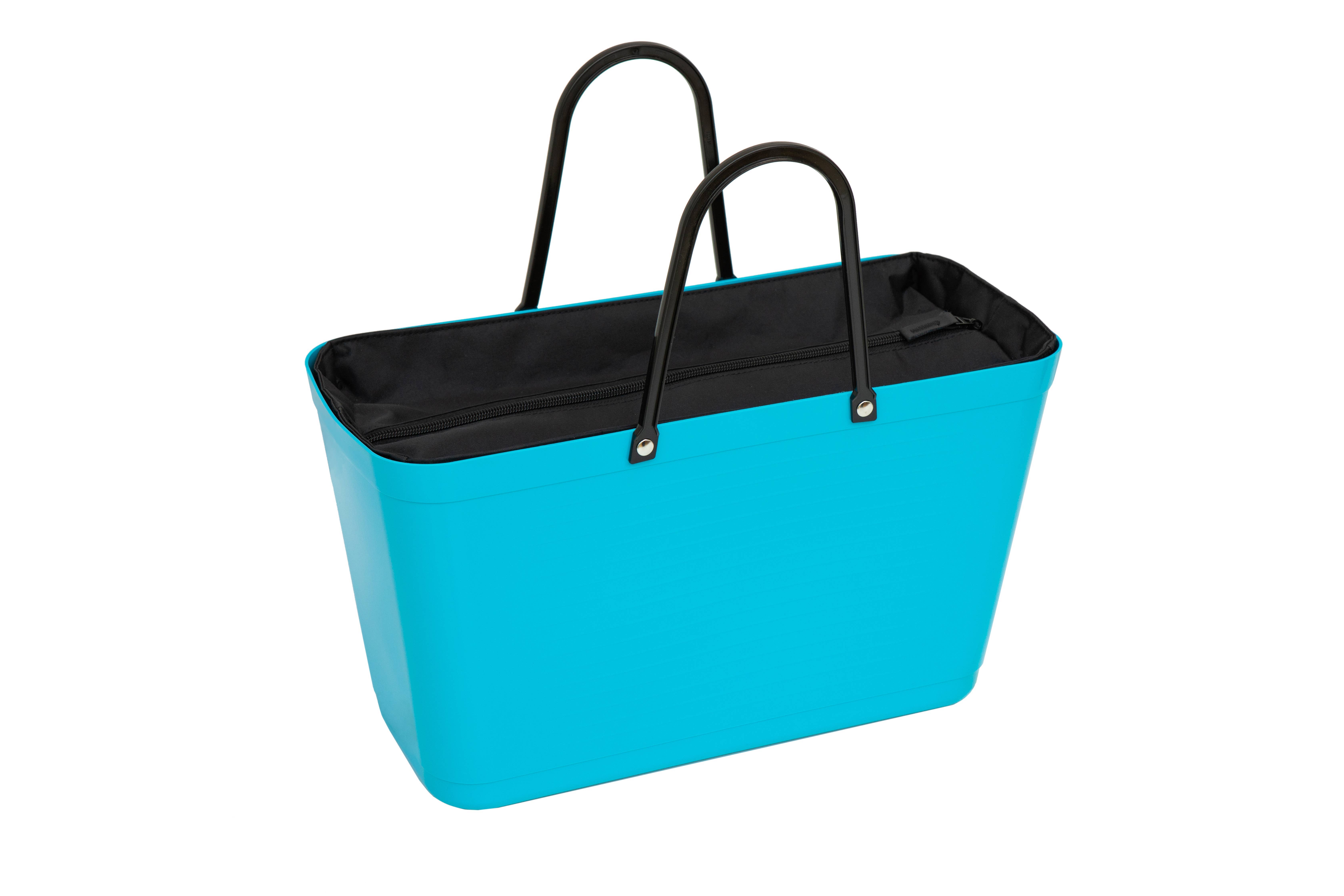 Port Style Enterprises Canada - Wholesale Grocery/Shopping Bag - HINZA Eco Inner Bag Large Black2