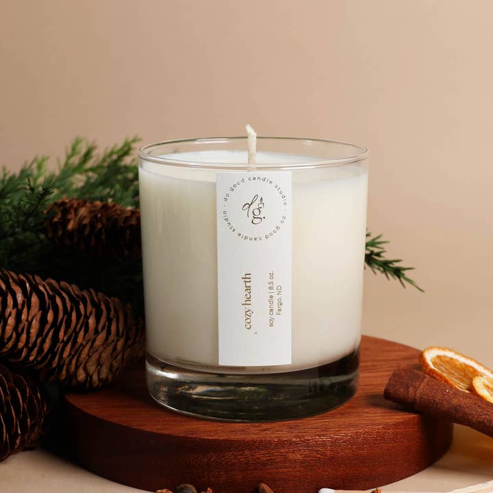 Do Good Candle Studio - Wholesale Jar/Filled Candle - Cozy Hearth | Fall Collection Soy Candle | Non-Toxic2