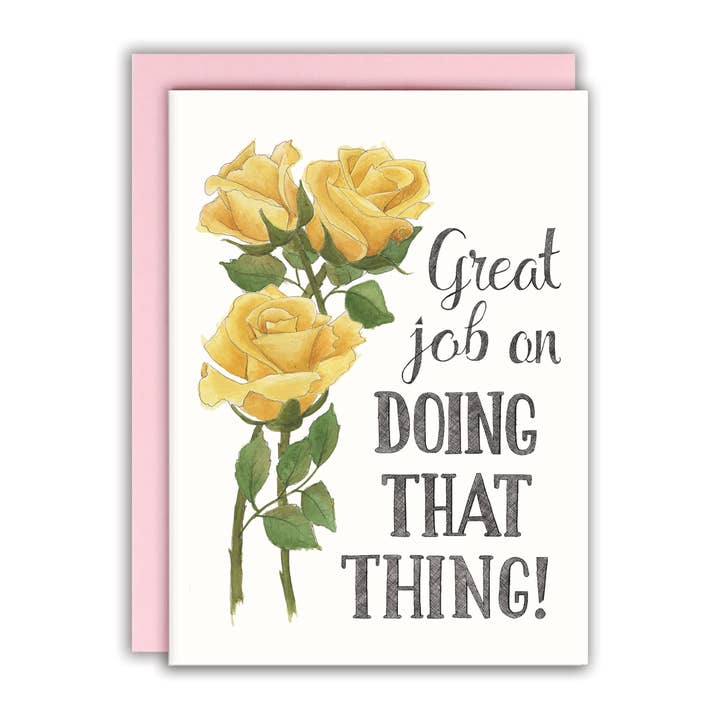 Excellent travail sur faire cette carte de chose pour la vente par Naughty Florals