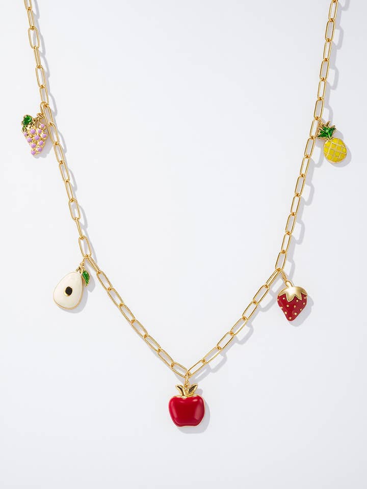 Colar em aço inoxidável 224AQ172 por atacado de BYREN | ÉLINE L'ATELIER