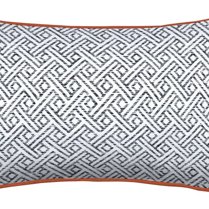 Almohada Monterrey Negro+Blanco para venta al por mayor de Mcalister textiles