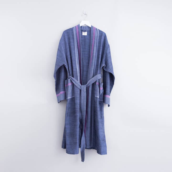 HOME & LOFT - Wholesale Robe - Women's - Indigo Tribeca Long Robe