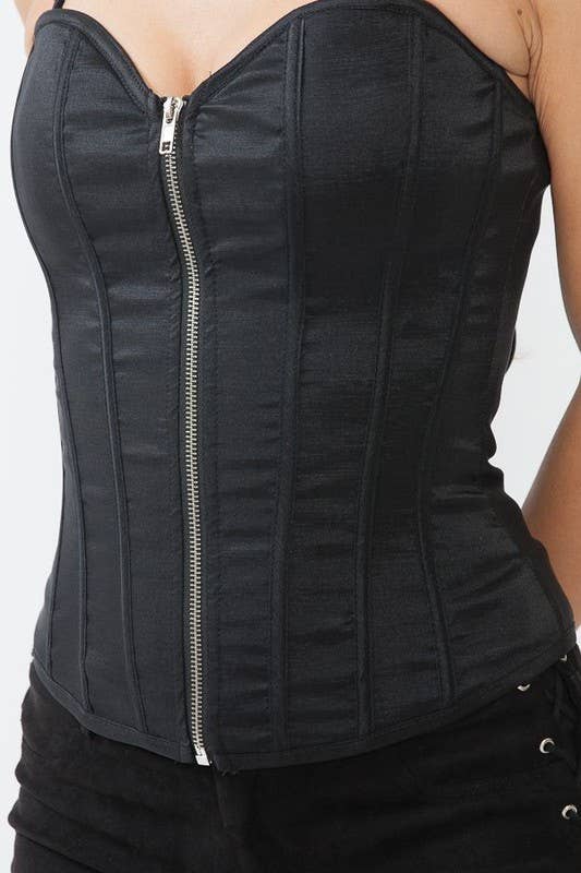 Lydia USA - Wholesale Corset - Women's - Zip Up Corset2