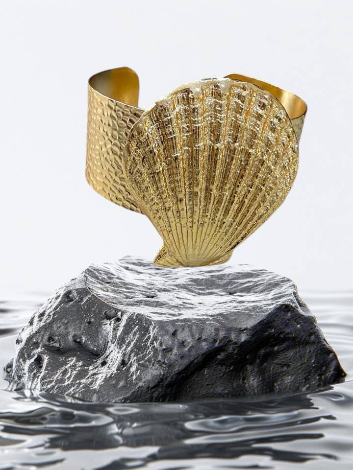 Seashell Cuff bracelet for wholesale by BUBU BY TEKIN SHOP