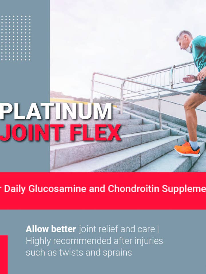 VitaZam Glucosamine and Chondroitin Platinum Joint Flex for wholesale by VitaZam