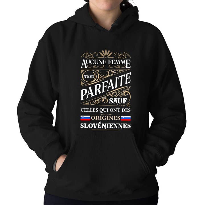 Women's Slovenian Origins Hoodie for wholesale by Planetee
