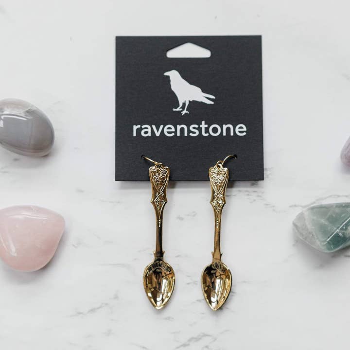 Ravenstone - Wholesale Dangle Earrings - The Golden Spoon Earrings