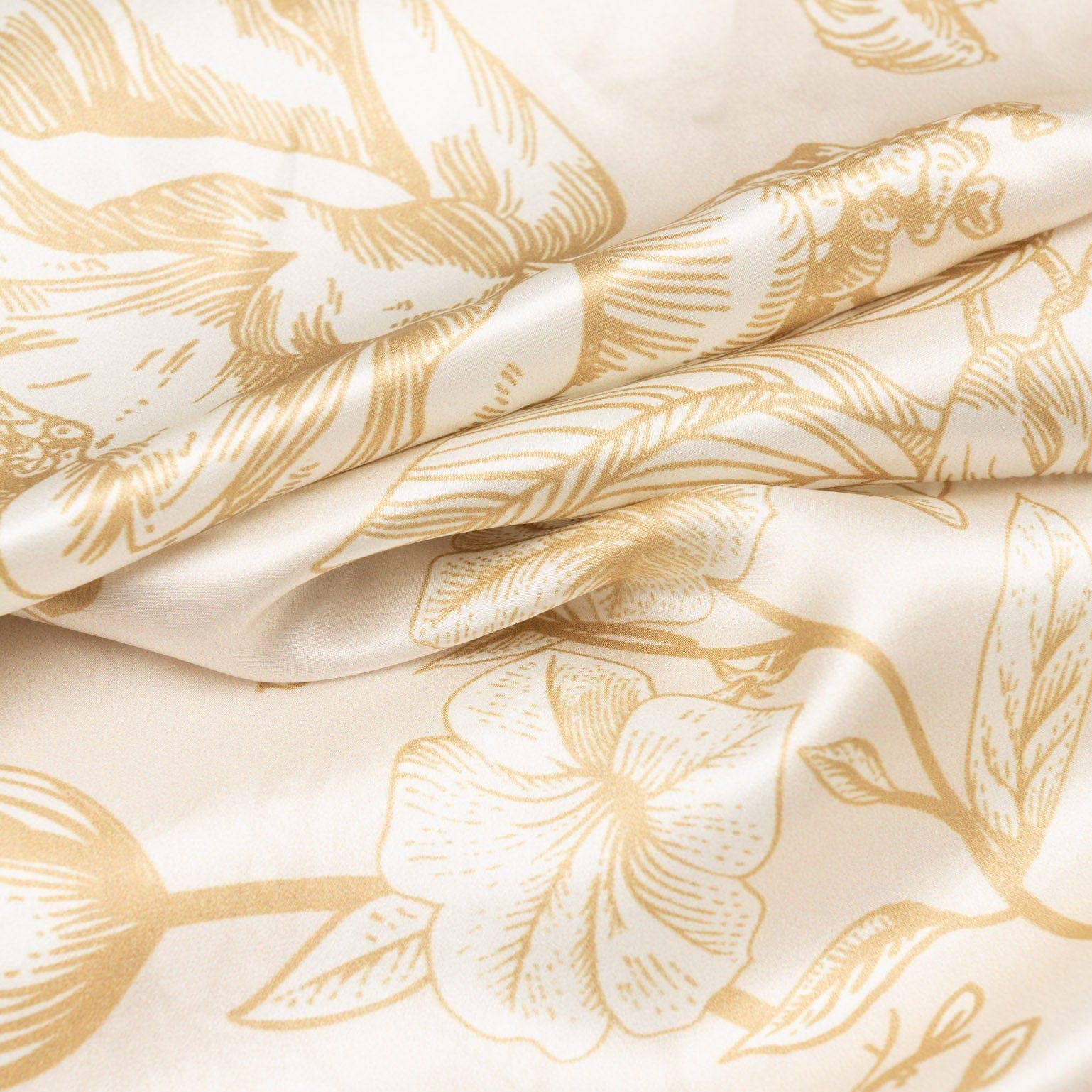 Elizabetta Made in Italy USA - Wholesale Scarf - Women's - Isabella - Silk Scarf/Shawl - Champagne3