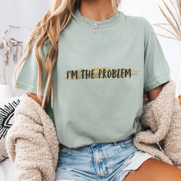 I'm the Problem Country Western Graphic T-Shirt for wholesale by Trendznmore - Modern Graphic Apparel