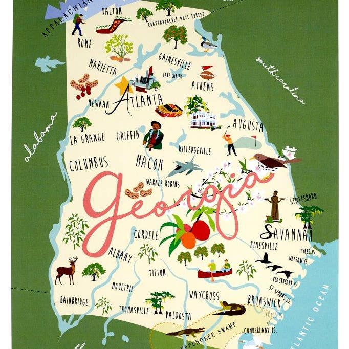 Georgien drucken für den Großhandel von Galleyware