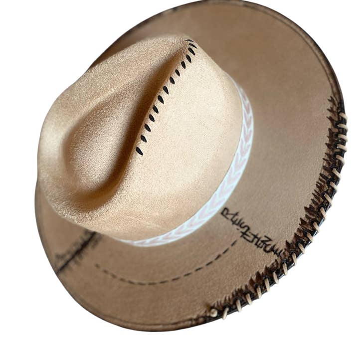 Fedora-hatt Kamel för wholesale av Margarita