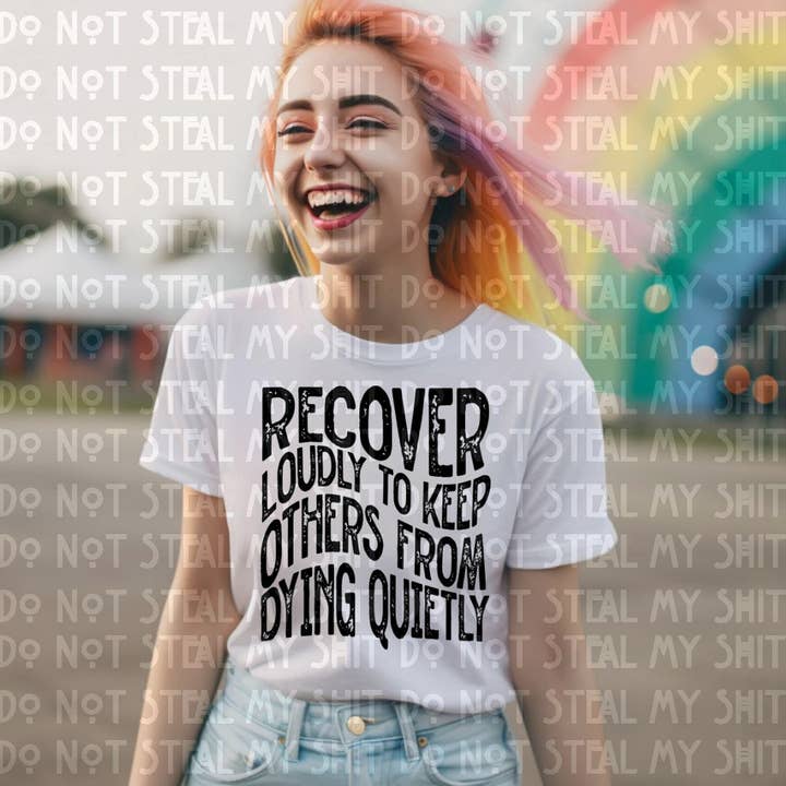 Recover Loudly DTF for wholesale by Ruby Rave