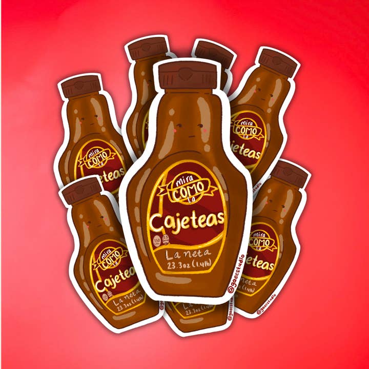 Comme tu fais des bêtises (cajeta) Autocollant pour la vente par Gaec Studio