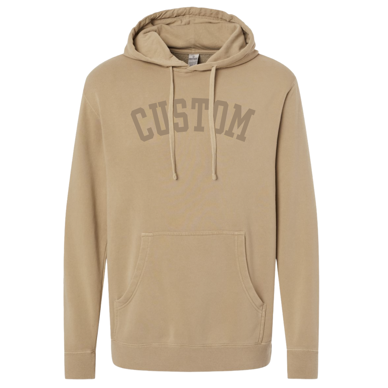 Jupmode - Wholesale Hoodie - Unisex - Custom Puff Print Tone on Tone Hoodie13