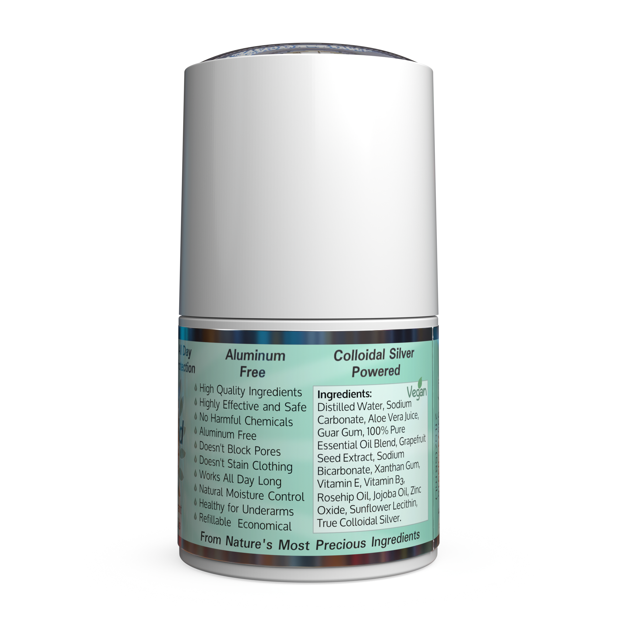 Silver Botanicals - Vendita all'ingrosso Deodorante - Unisex - Silver Shield Deodorante - Roll-on, 2 oz15