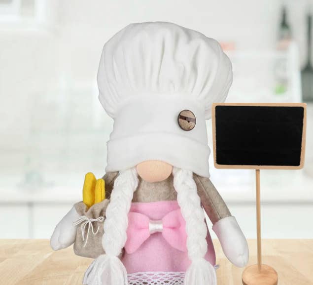 AlexisandGreenberg - Wholesale Christmas Decoration - A&G Jumbo Chef Gnome Elf & Sign Home Decor ornament gift2