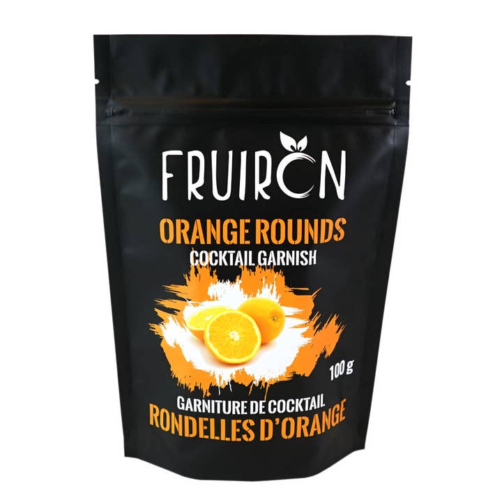 Orange Rounds Cocktail Garnish 100 g Fruiron for wholesale by Fruiron