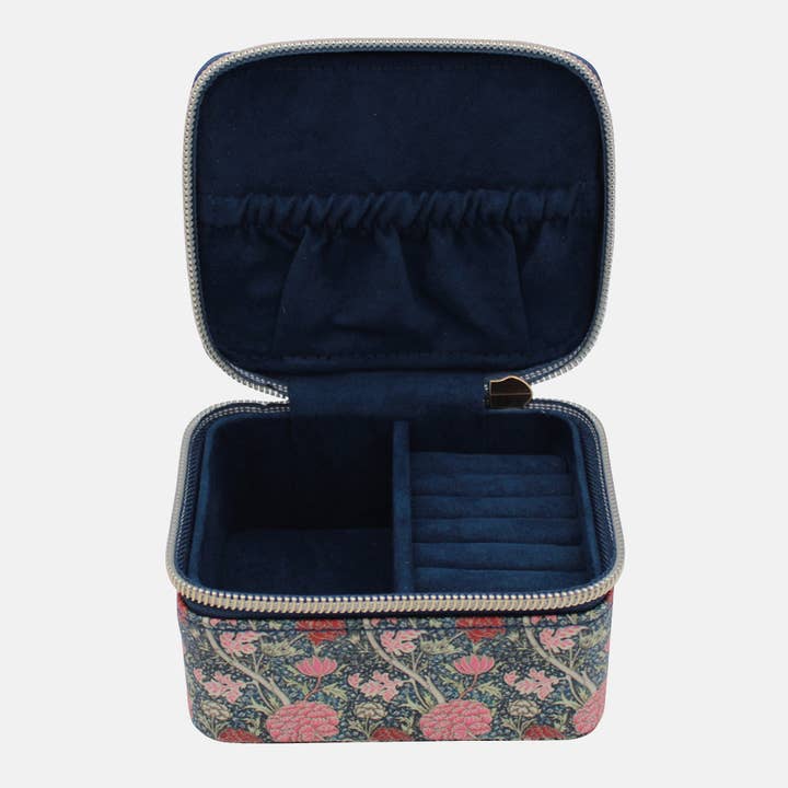 The Gifted Stationery Company - Wholesale Jewellery box/organiser - Trinket Box - William Morris - Cray1