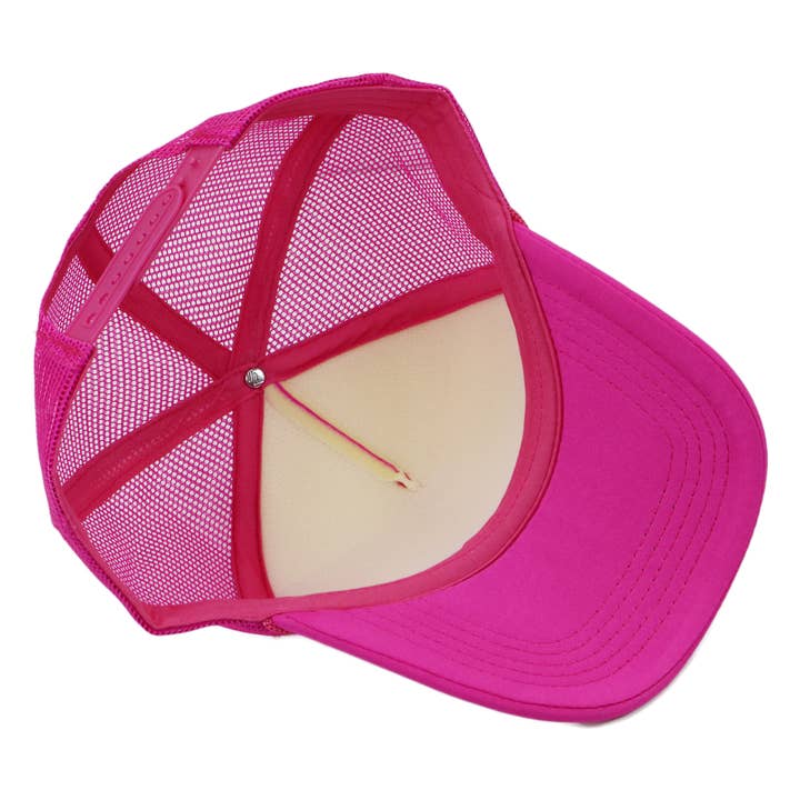 Cap Zone - Wholesale Trucker Hat - Unisex - Bling Rainbow Pride Flag Sponge Trucker Hat27