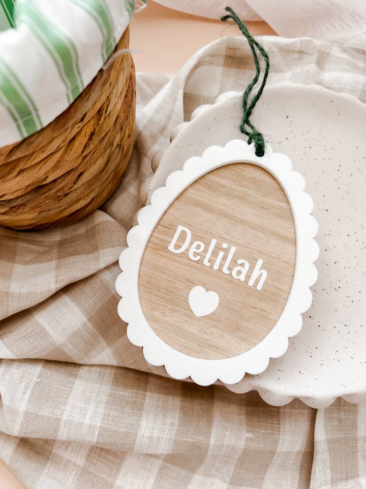 Customisable Easter Tags for wholesale by Little Rabbit Lane