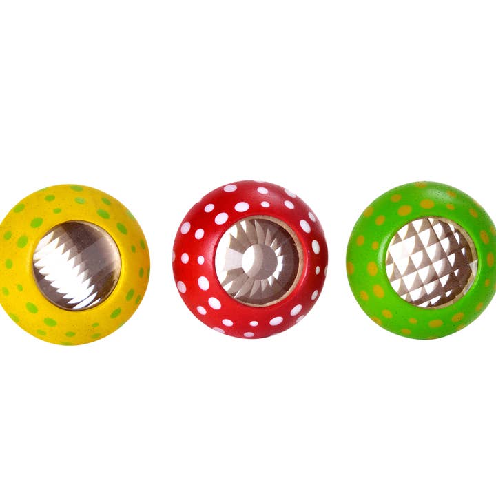 PlanToys - Wholesale Kaleidoscope Camera - Kids & Baby - Mushroom Kaleidoscope - Yellow1