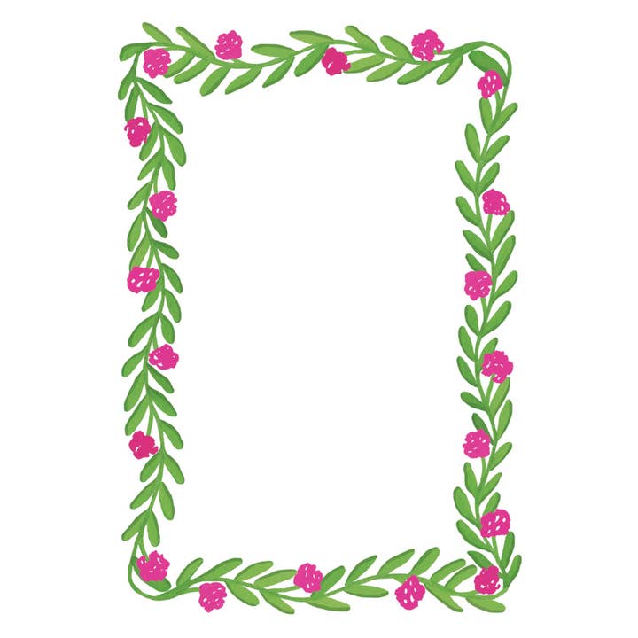 Bloc-notes Vine (4,25" x 6,25") | 75 pages pour la vente par Lucy Grymes Designs