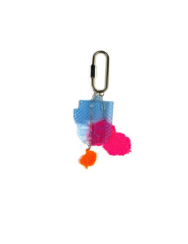 Lululala by Seongmin – Engroshandel Nøglering - Dame – Nøglering 3 Blomst og Bog1