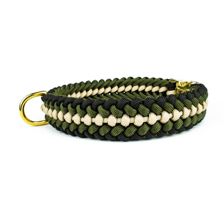 Tierluxe - Wholesale Pet Collar - Dog - Dog Collar Animal Luxury Leo - Paracord, Quick Release2
