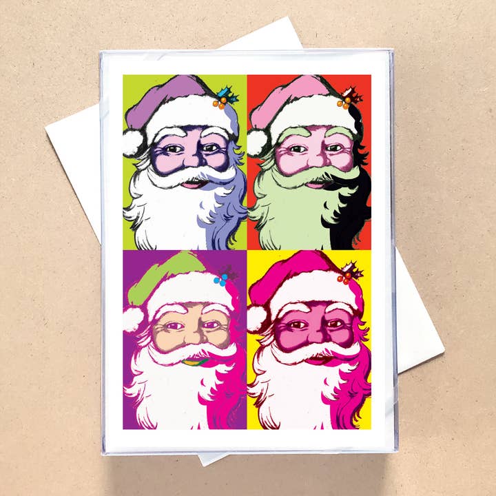 Warhol Boxed Holiday Cards for wholesale by Allport Editions