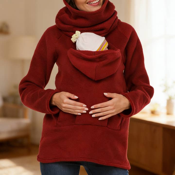 Sweat à capuche kangourou multi-fonctionnel pour bébé pour la vente par Lily Clothing