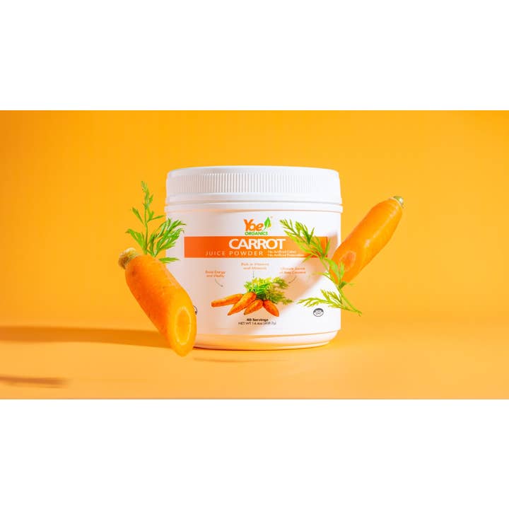 Yae Organics - Wholesale Powdered Health Drink - Organic Carrot Juice Powder